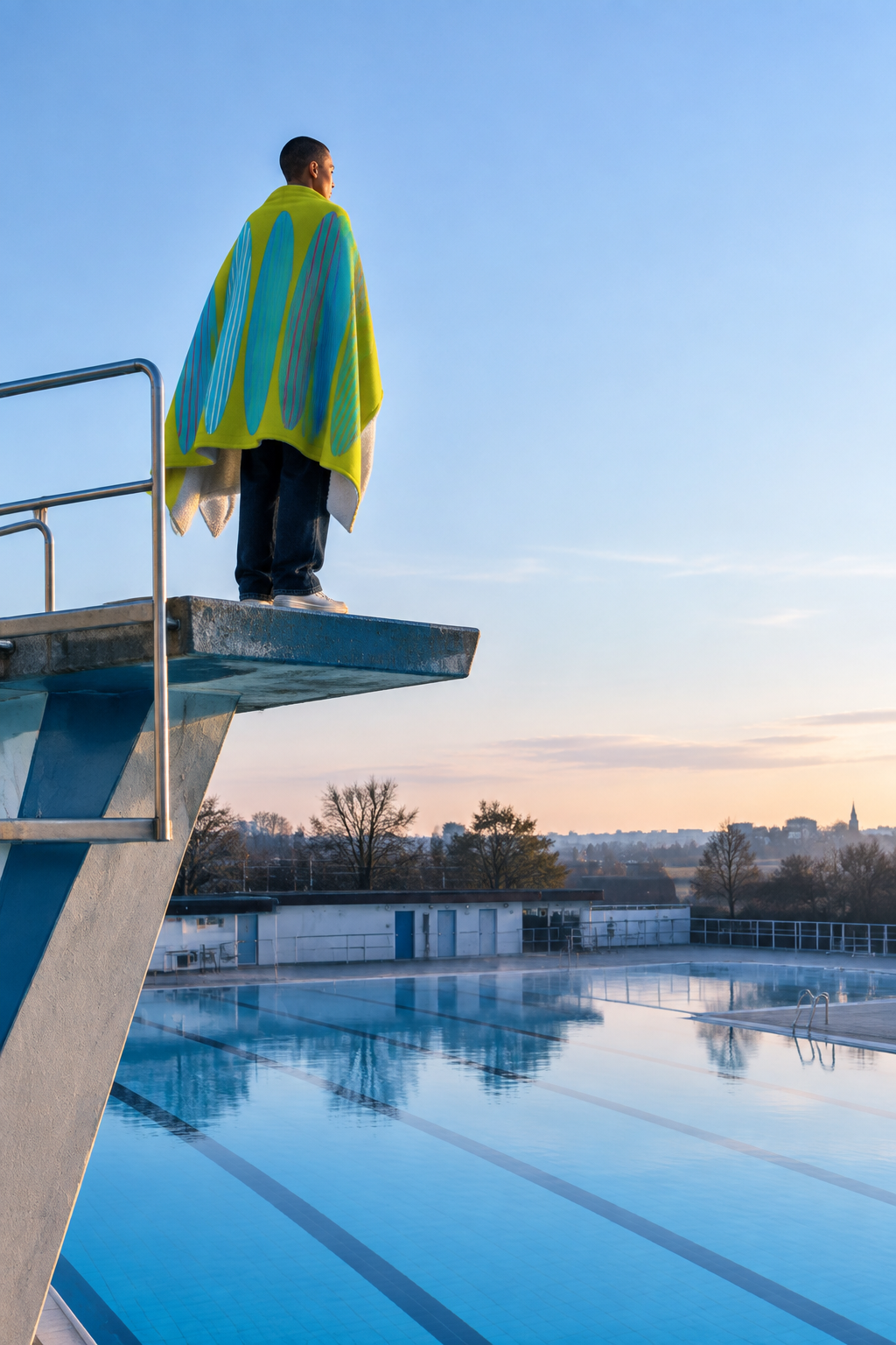 Before the lido opens
