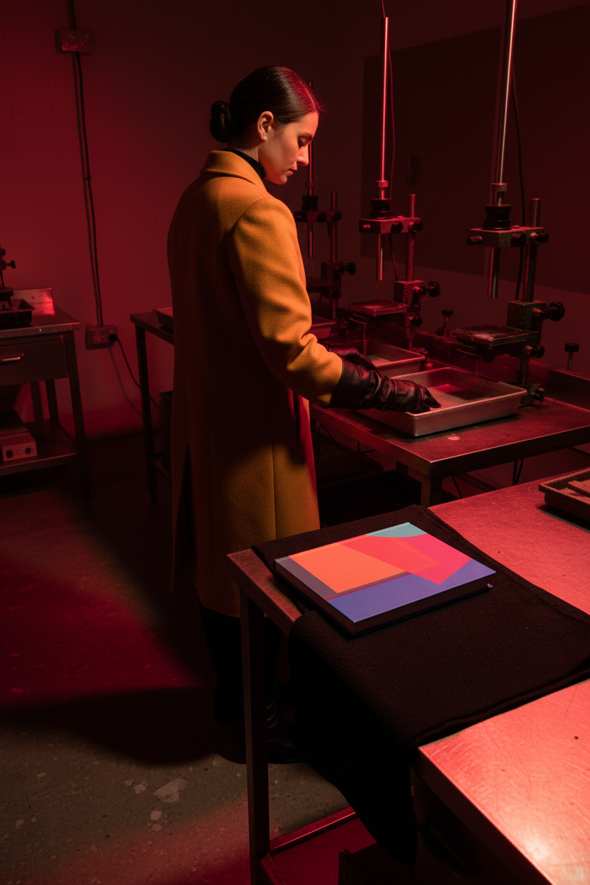 Brixton darkroom editorial