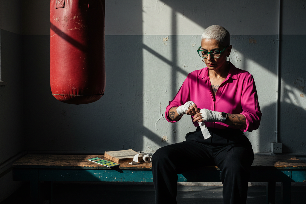 East London boxing gym editorial