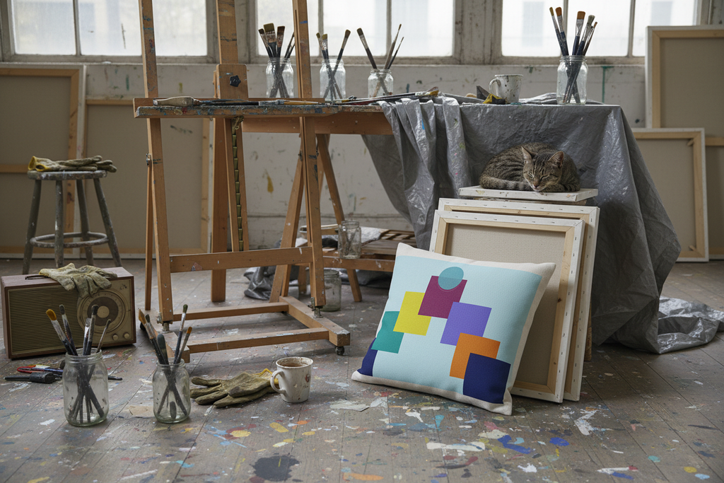Hackney Wick artist studio concept