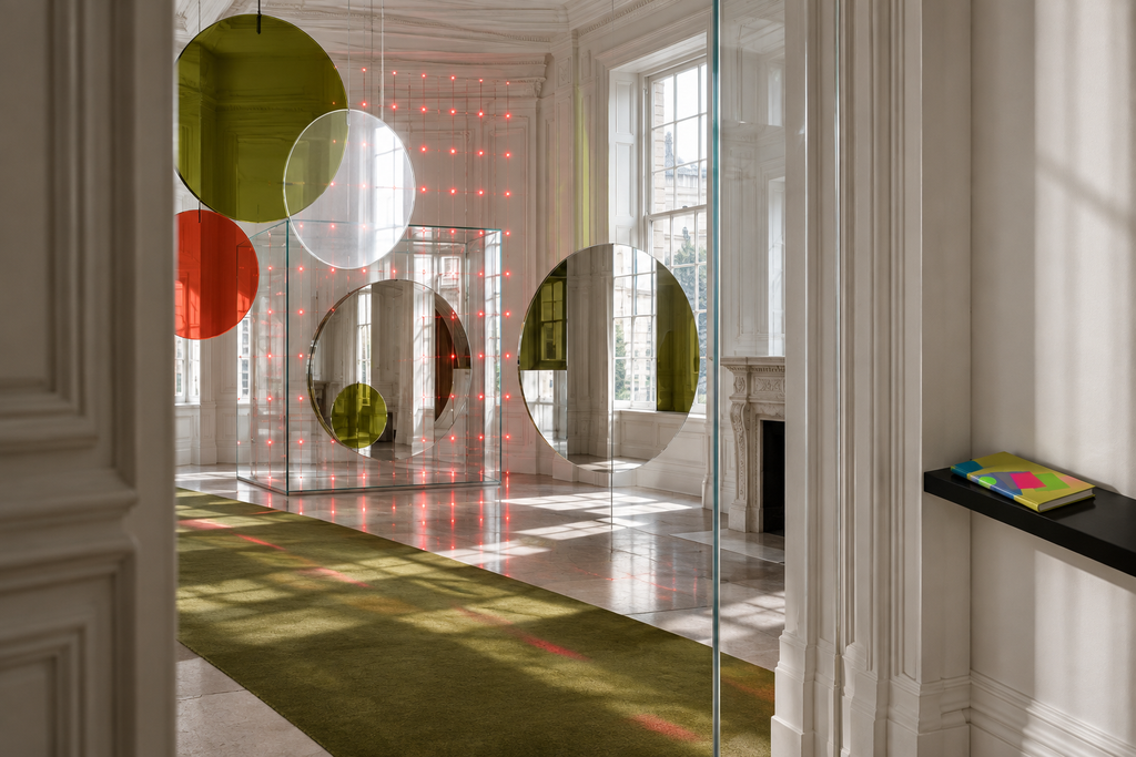 Pall Mall installation with Olive Olive Tree journal