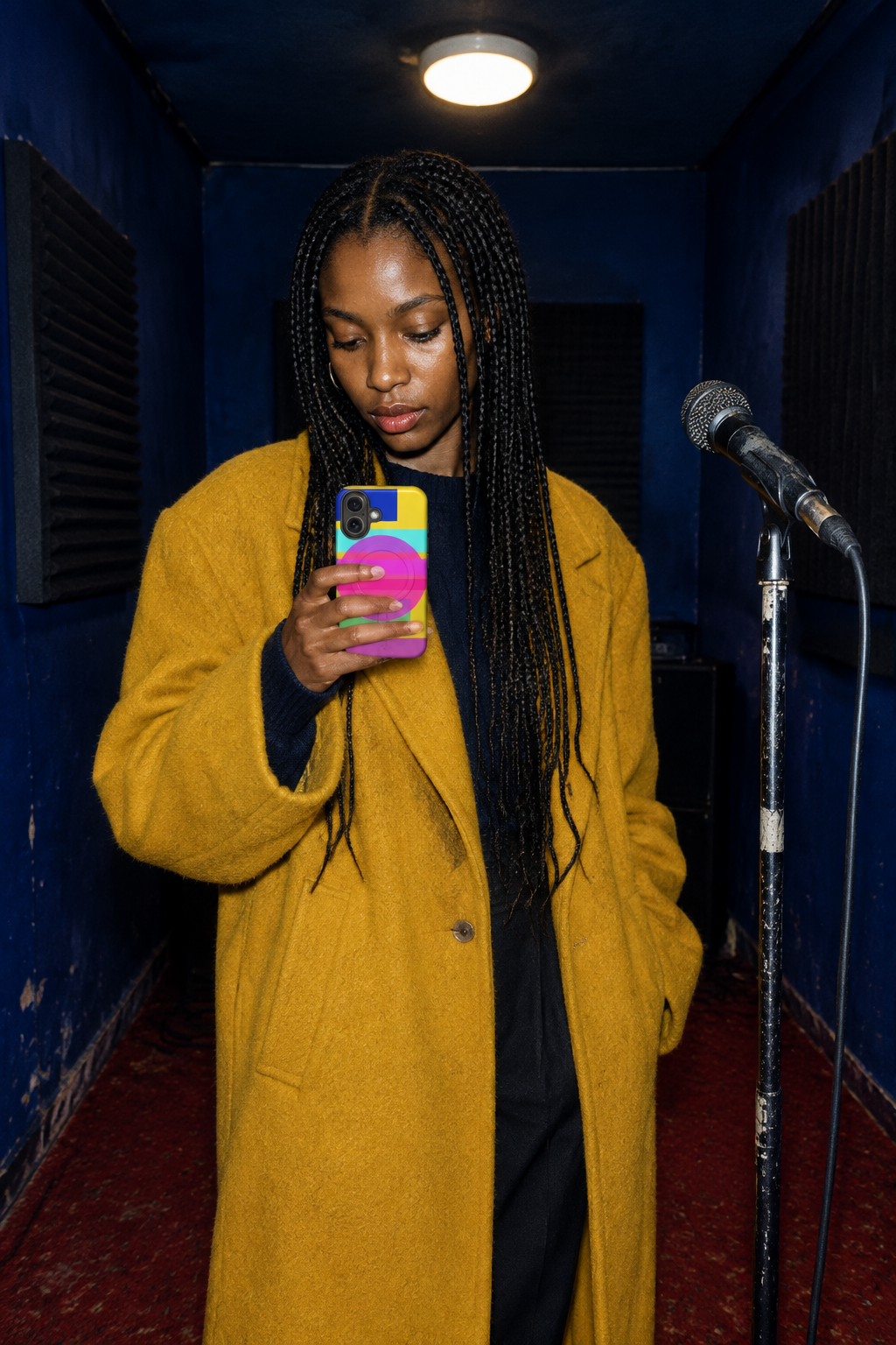 Pink Yellow Moon Camden editorial image