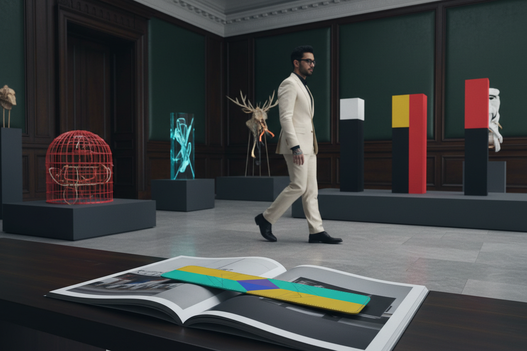 Provocative Pall Mall gallery editorial