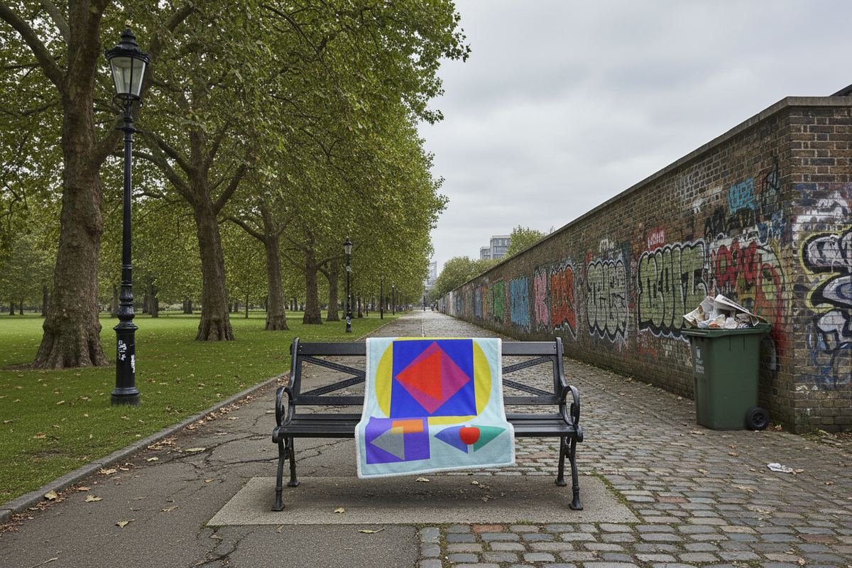 Red Pink Diamond Sky — Hyde Park Meets Hackney Blended