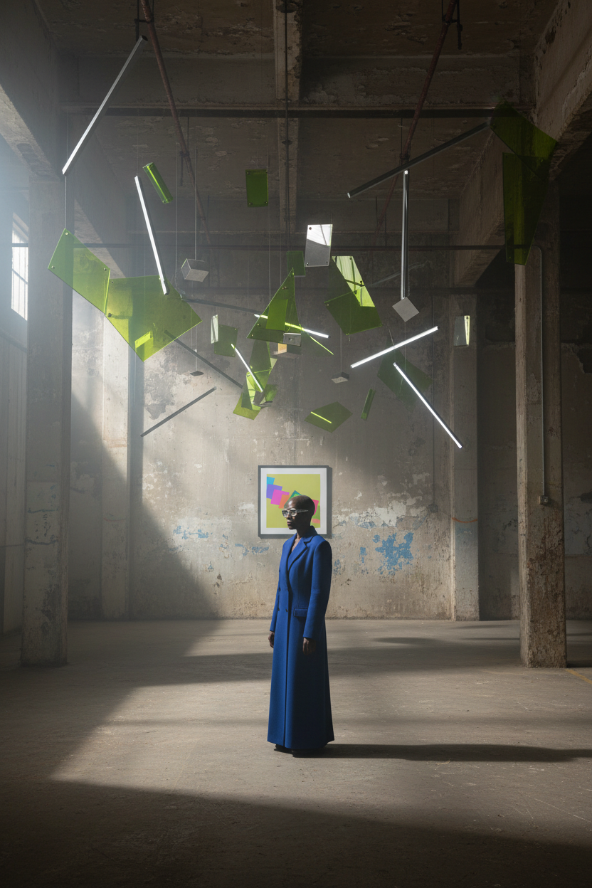 Silvertown light installation