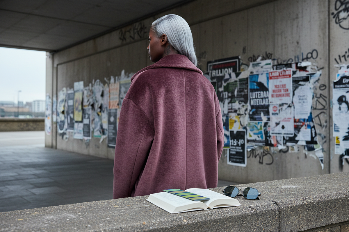 Southbank undercroft back-to-camera editorial