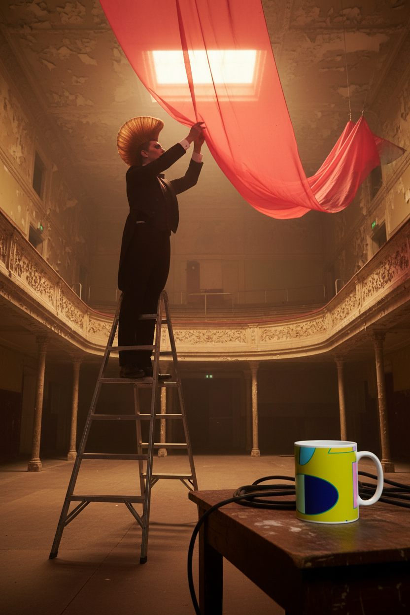 Wilton’s Music Hall drag-king rigging editorial